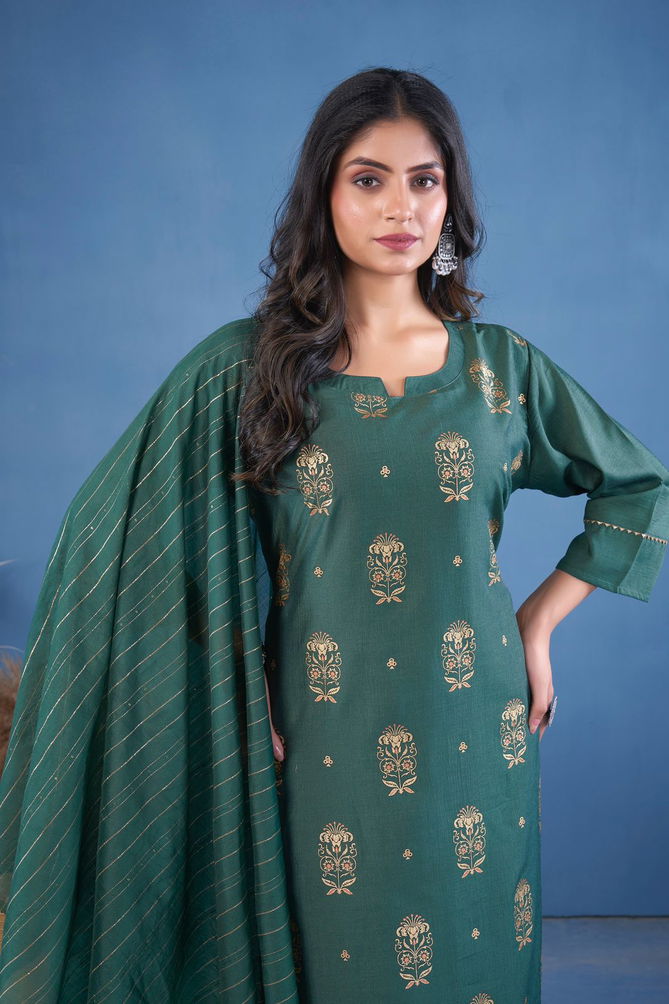 Desilook By Seamore Art Silk Printed Kurti With Bottom Dupatta Wholesale Market In Surat